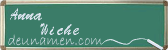 Anna Wiche Visitenkarte